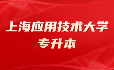 上海應用技術大學專升本招生專業